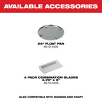 MX FUEL™ 24" Walk-Behind Edging Trowel Kit
