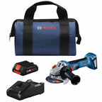 18V Brushless 4-1/2 In. Angle Grinder Kit with (1) CORE18V® 4 Ah Advanced Power Battery