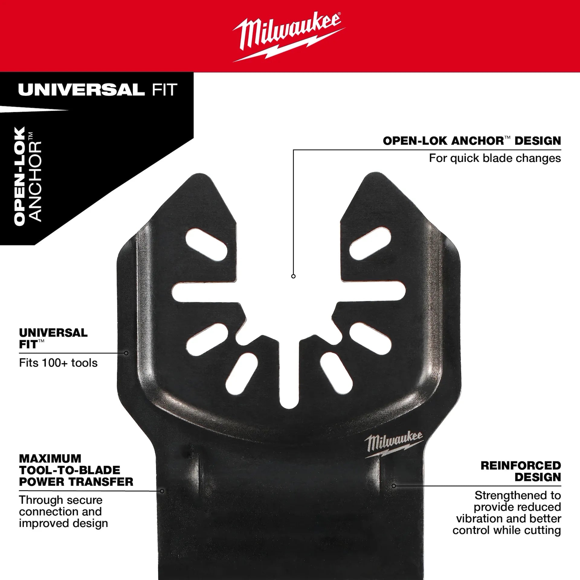 3 PC Universal Fit Oscillating Multi-Tool Blade Set