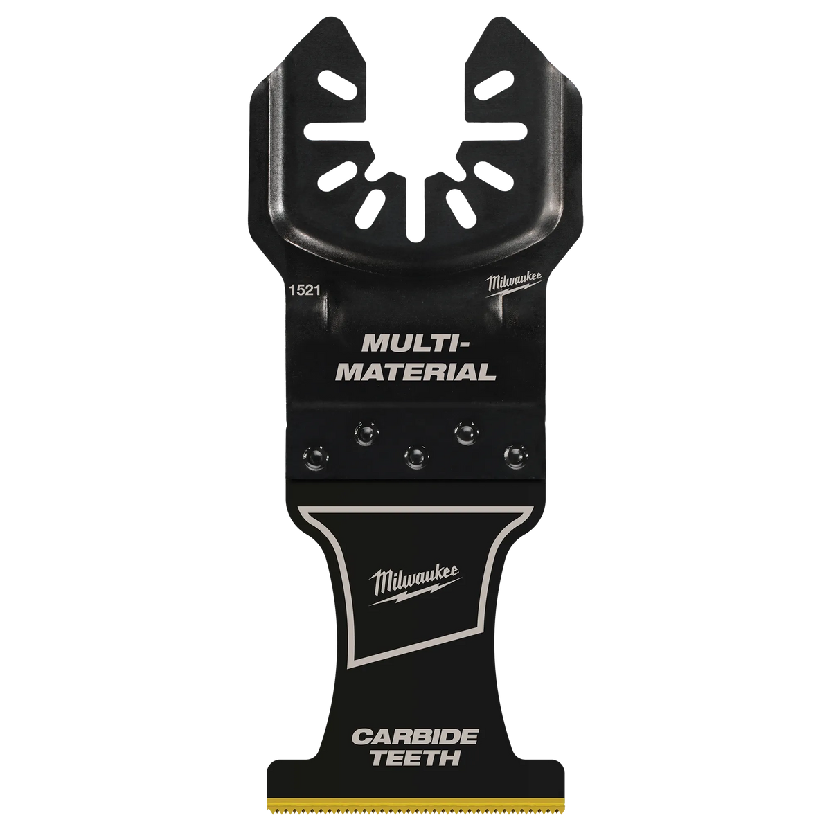Milwaukee 1-3/8” Carbide Teeth Multi-Material Universal Fit Oscillating Multi-Tool Blade (10 PK) | 49-25-1529