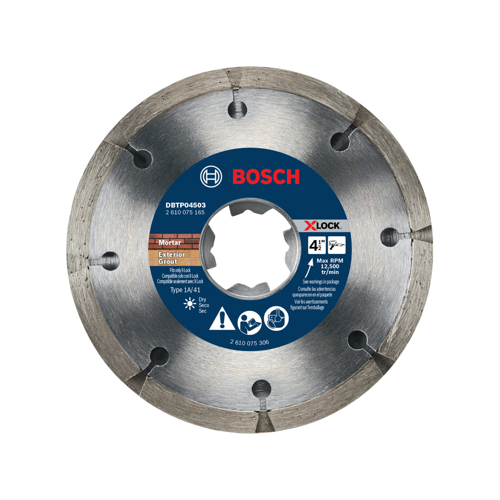 Bosch DBTP04503 4-1/2 In. X-LOCK Premium Sandwich Tuckpointing Blade