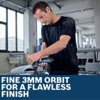 Bosch GSS12V-32N 12V Compact Cordless Brushless 1-1/4 In. Orbital Sander (Tool Only)