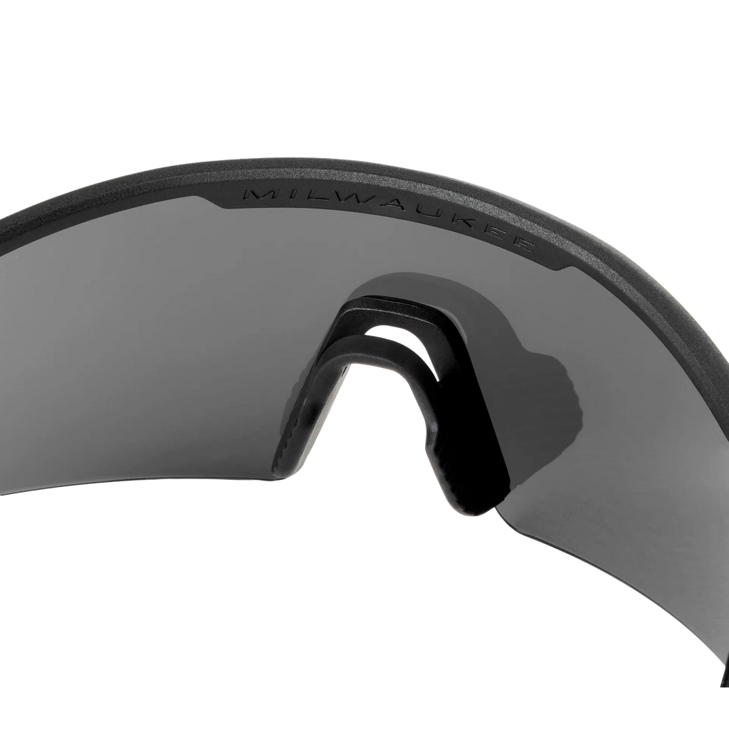 Wrap Around Safety Glasses - Mirrored Anti-Scratch Lenses