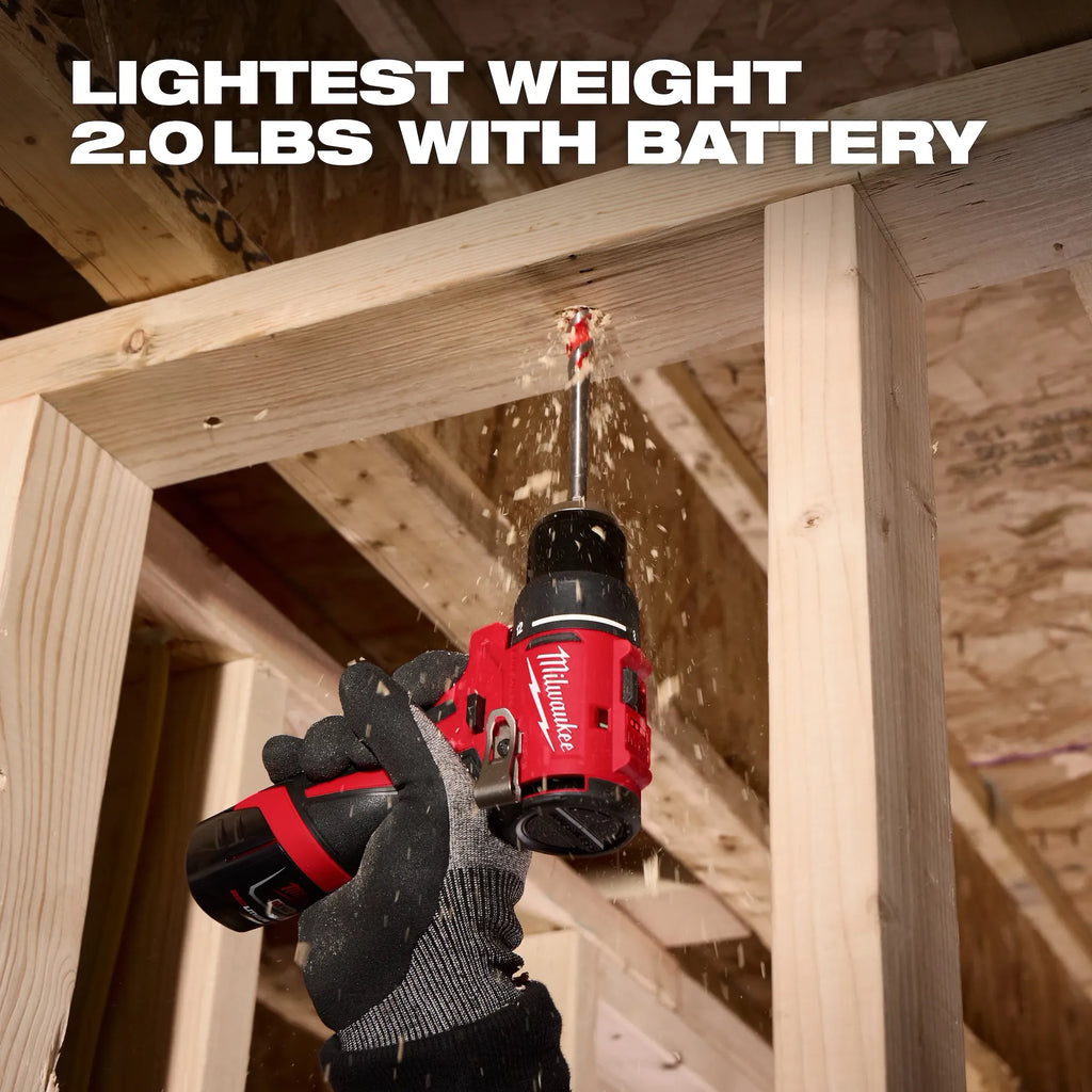 Milwaukee M12 Subcompact Brushless 3/8" Drill/Driver – Configuration Options