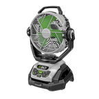 POWER+ 10" Oscillating Misting Fan