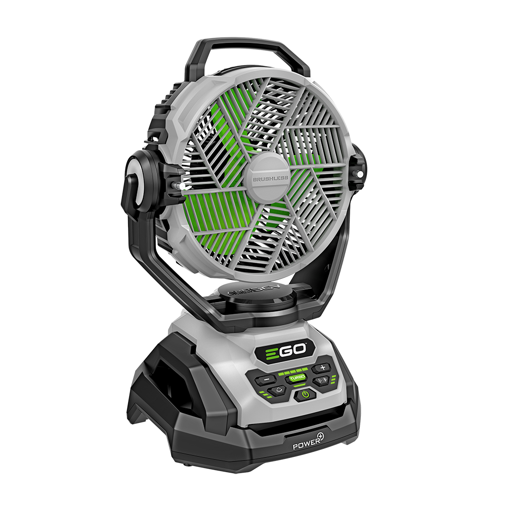 POWER+ 10" Oscillating Misting Fan