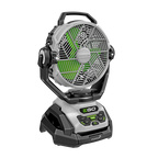 POWER+ 10" Oscillating Misting Fan