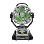 POWER+ 10" Oscillating Misting Fan
