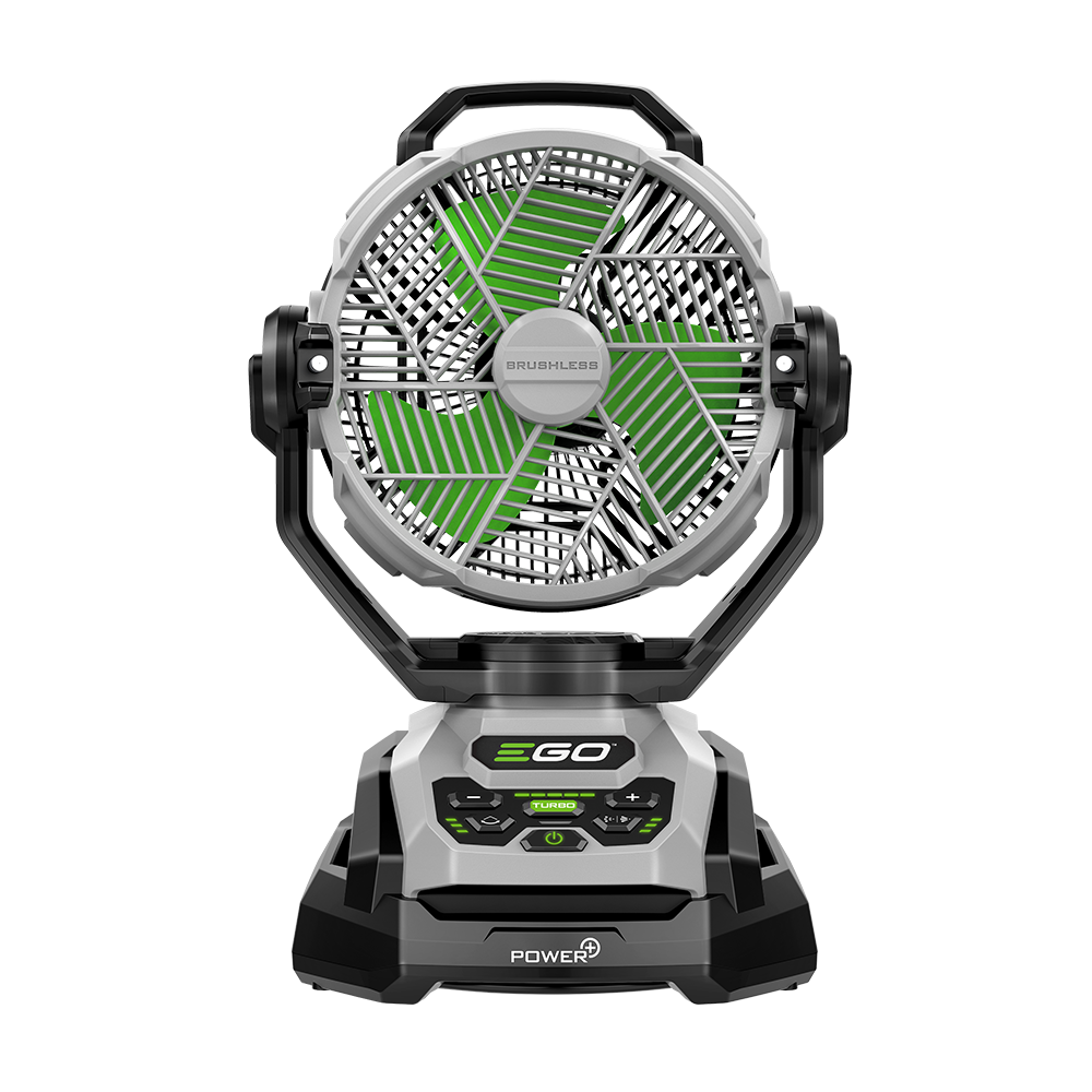 POWER+ 10" Oscillating Misting Fan