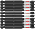 Bosch ITPH335B 10 pc. Impact Tough 3.5 In. Phillips #3 Power Bits (Bulk Pack)