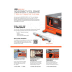 iQ228 CYCLONE 7" Dry Cut Tile Saw With Integrated Dust Control System