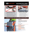 iQ228 CYCLONE 7" Dry Cut Tile Saw With Integrated Dust Control System