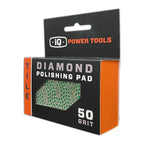 iQ Diamond Hand Polishing Pad, 50 Grit