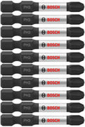 Bosch ITPH32B 10 pc. Impact Tough 2 In. Phillips #3 Power Bits (Bulk Pack)