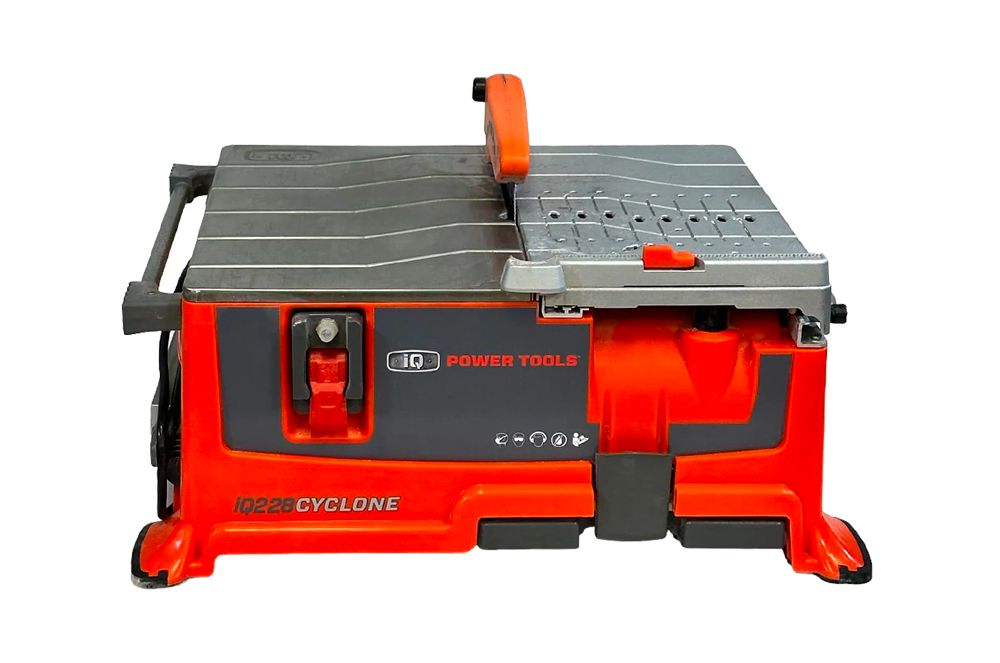 iQ228 CYCLONE 7" Dry Cut Tile Saw With Integrated Dust Control System