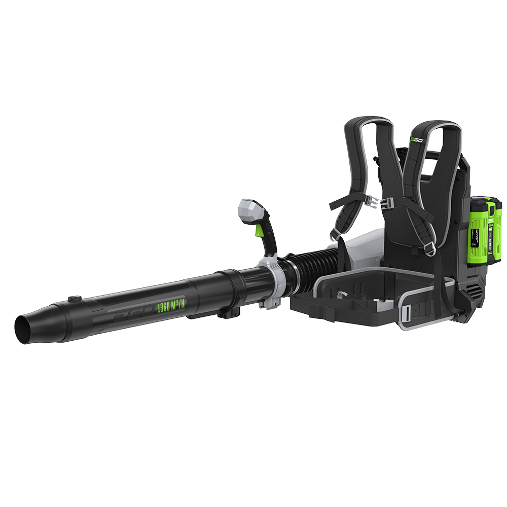 EGO Power+ LBPX8006-2 Commercial 800 CFM Backpack Blower with 2 x 10.0Ah Battery and Dual Port Charger