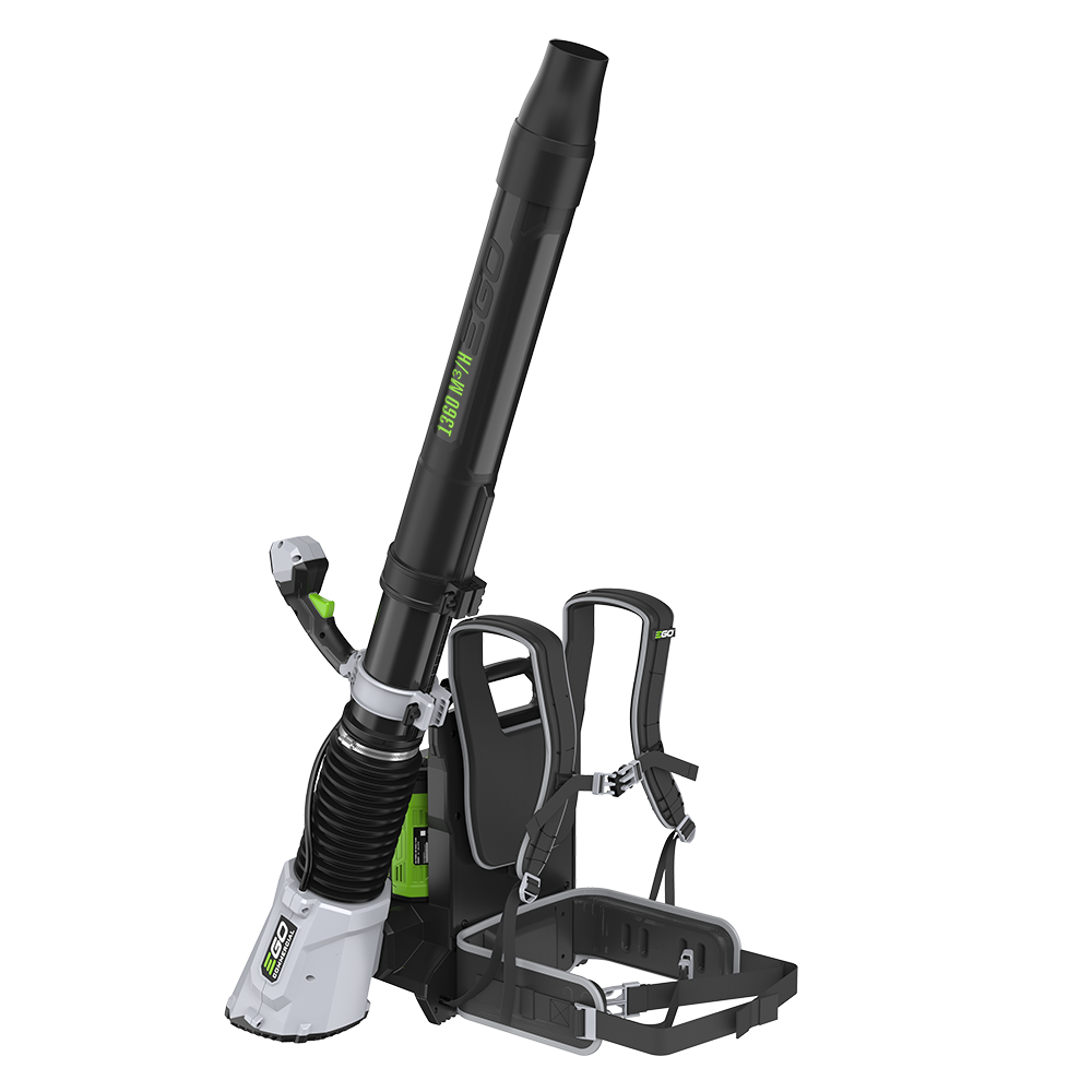 EGO Power+ LBPX8006-2 Commercial 800 CFM Backpack Blower with 2 x 10.0Ah Battery and Dual Port Charger