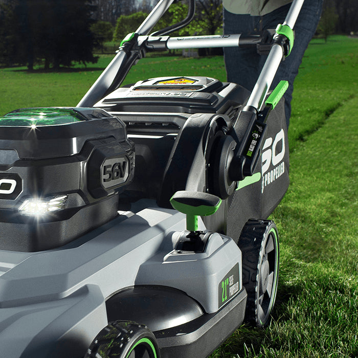 POWER+ 600 SERIES 21" Self-Propelled Lawn Mower with Mower Cover