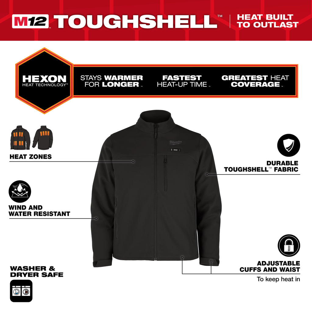 Milwaukee M12 Heated TOUGHSHELL Work Jacket – Configuration Options