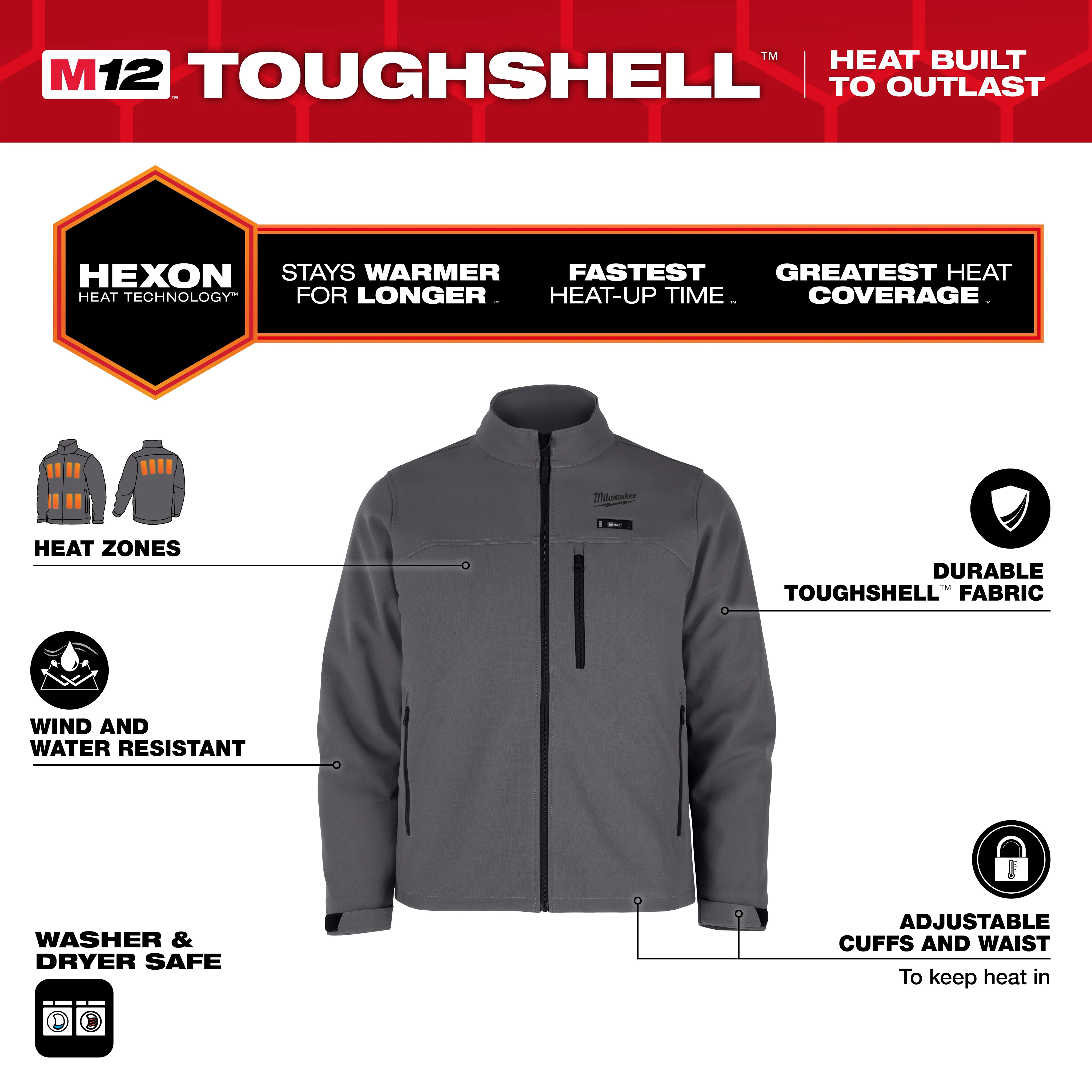 M12™ Heated TOUGHSHELL™ Work Jacket