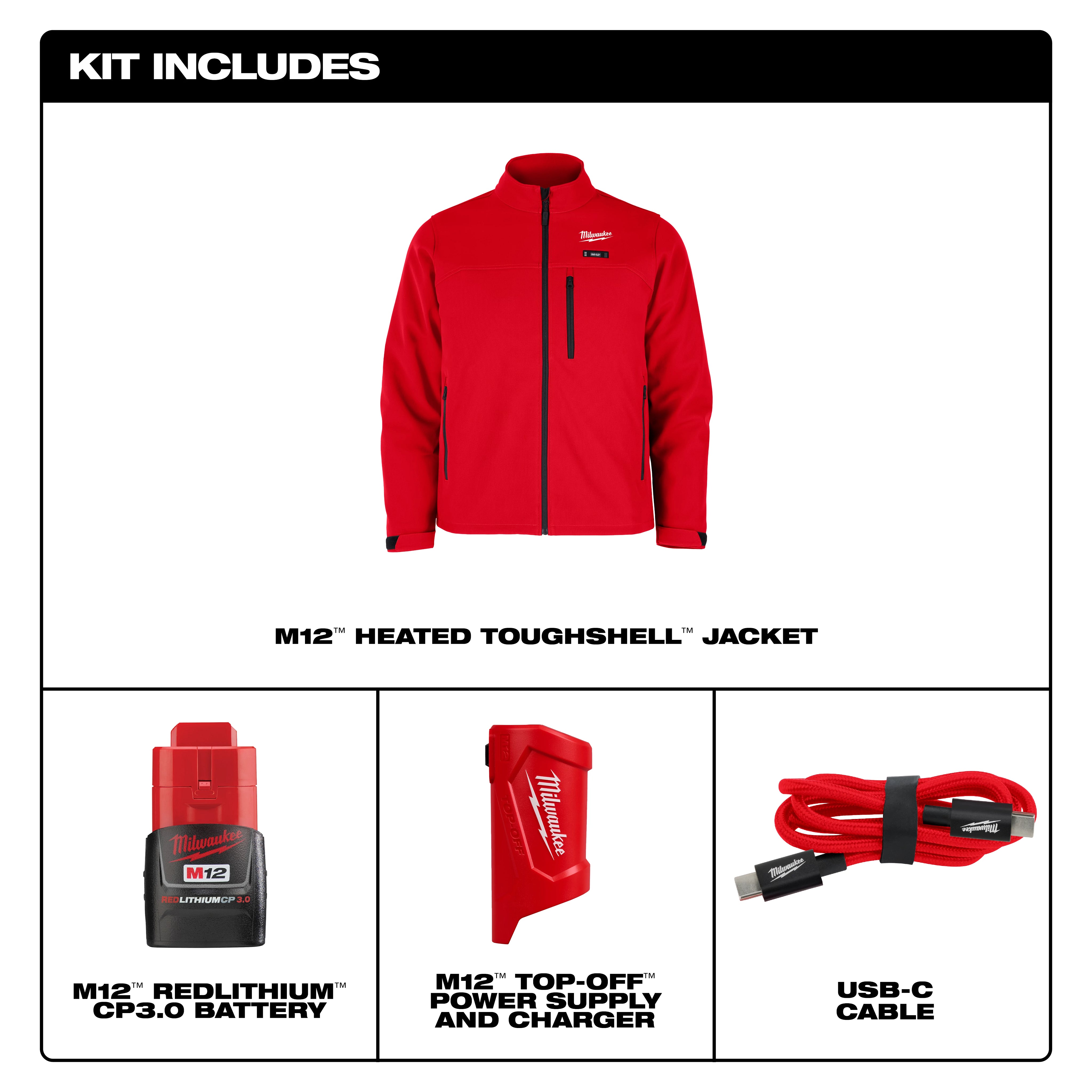 M12™ Heated TOUGHSHELL™ Work Jacket