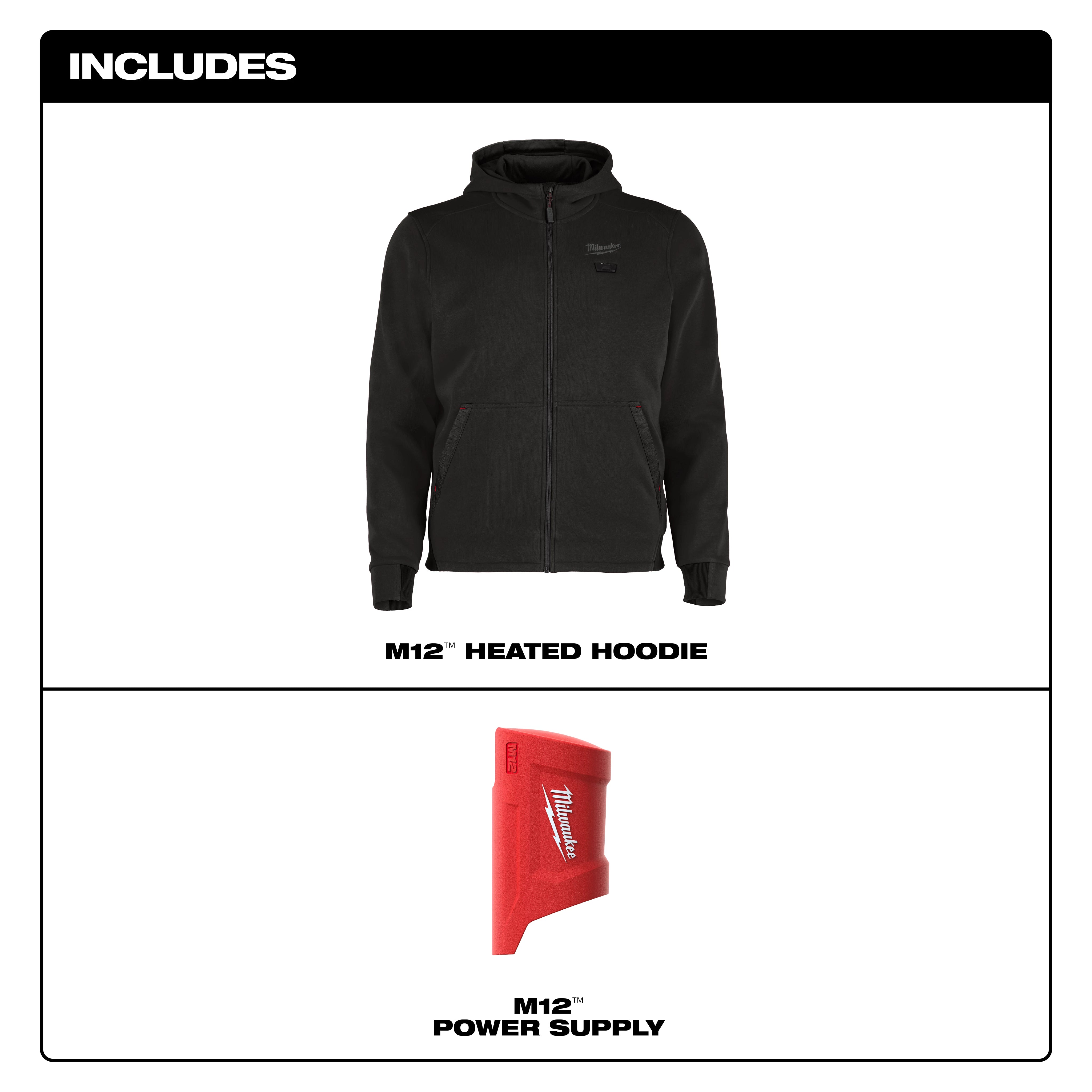 M12™ Heated Full-Zip Hoodie