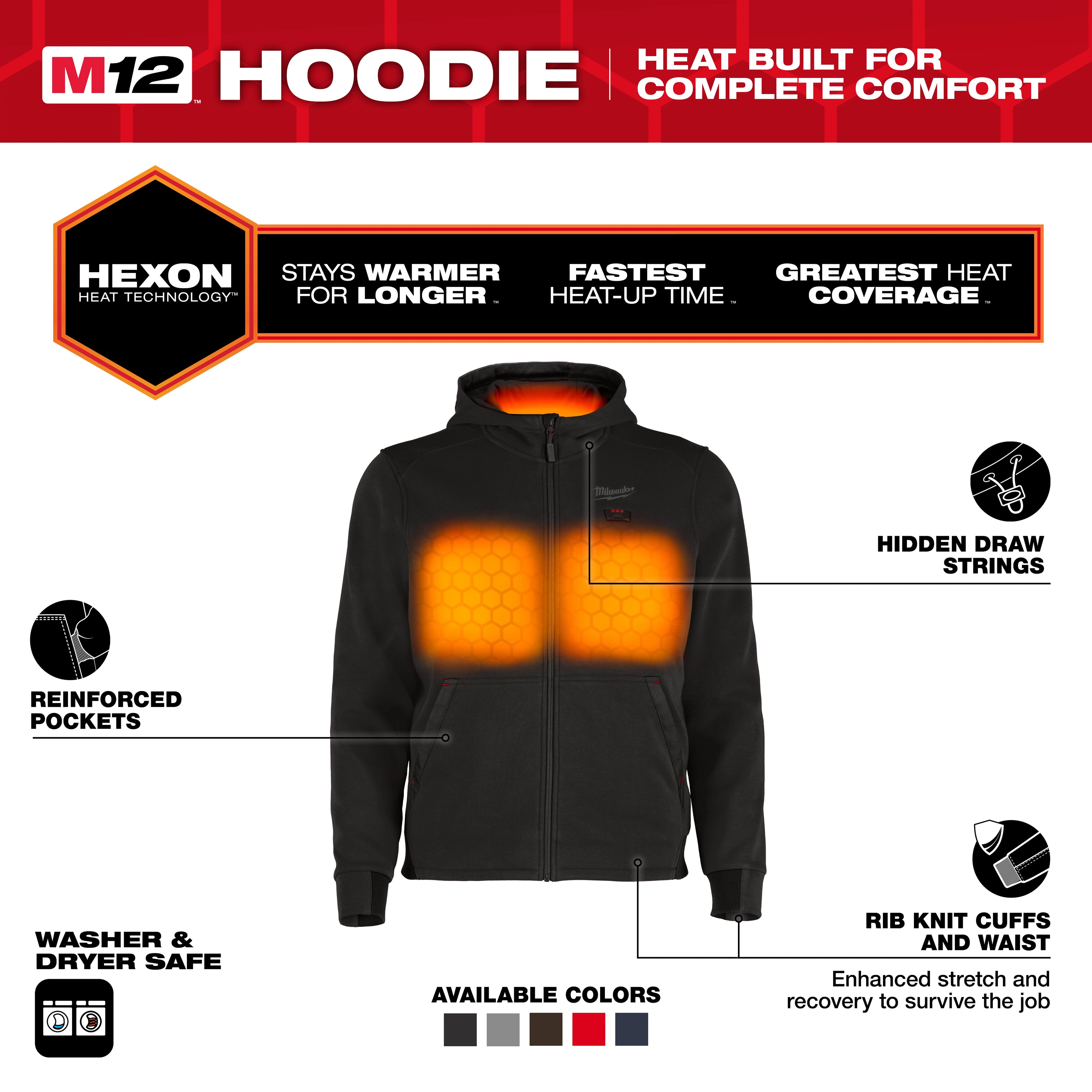 M12™ Heated Full-Zip Hoodie