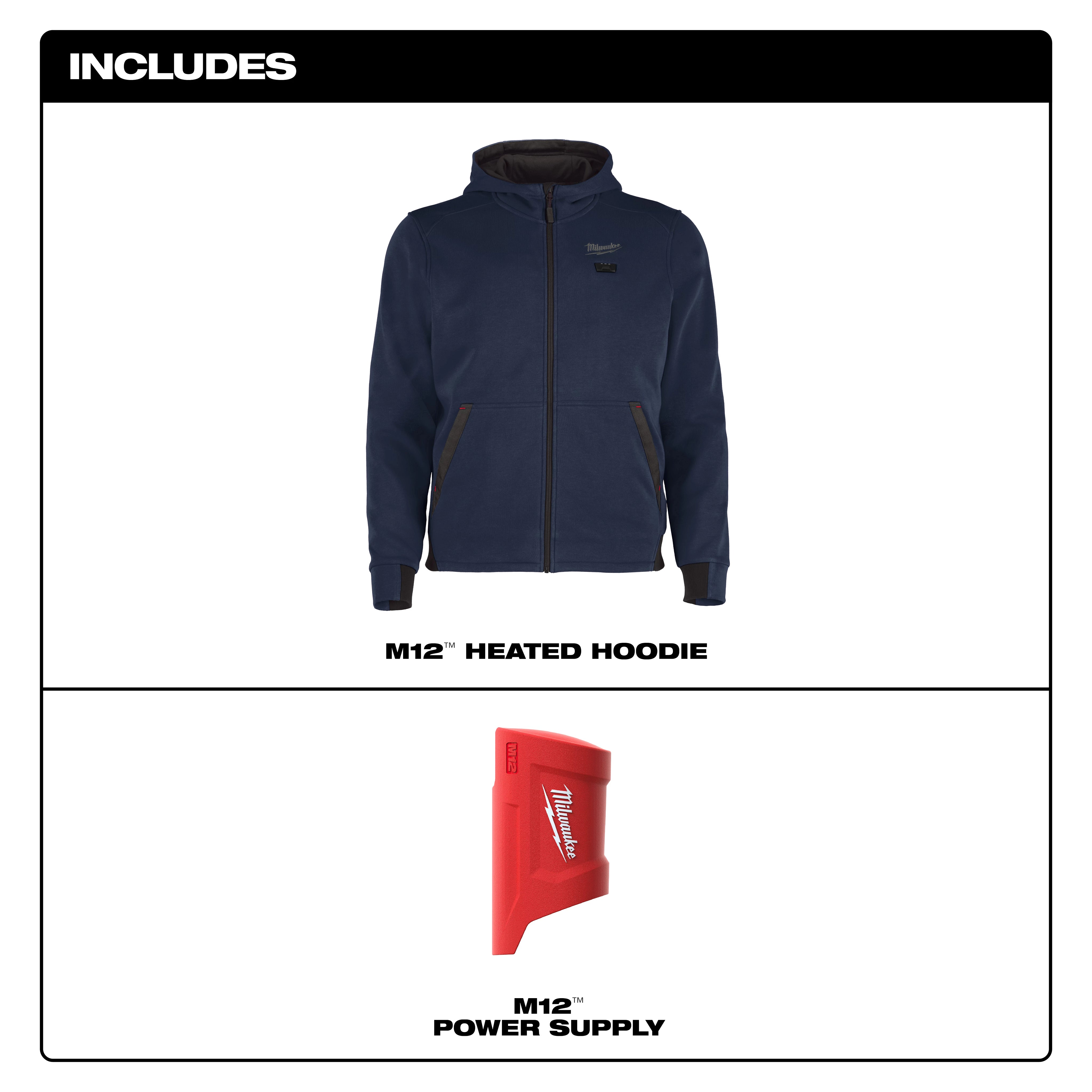 M12™ Heated Full-Zip Hoodie