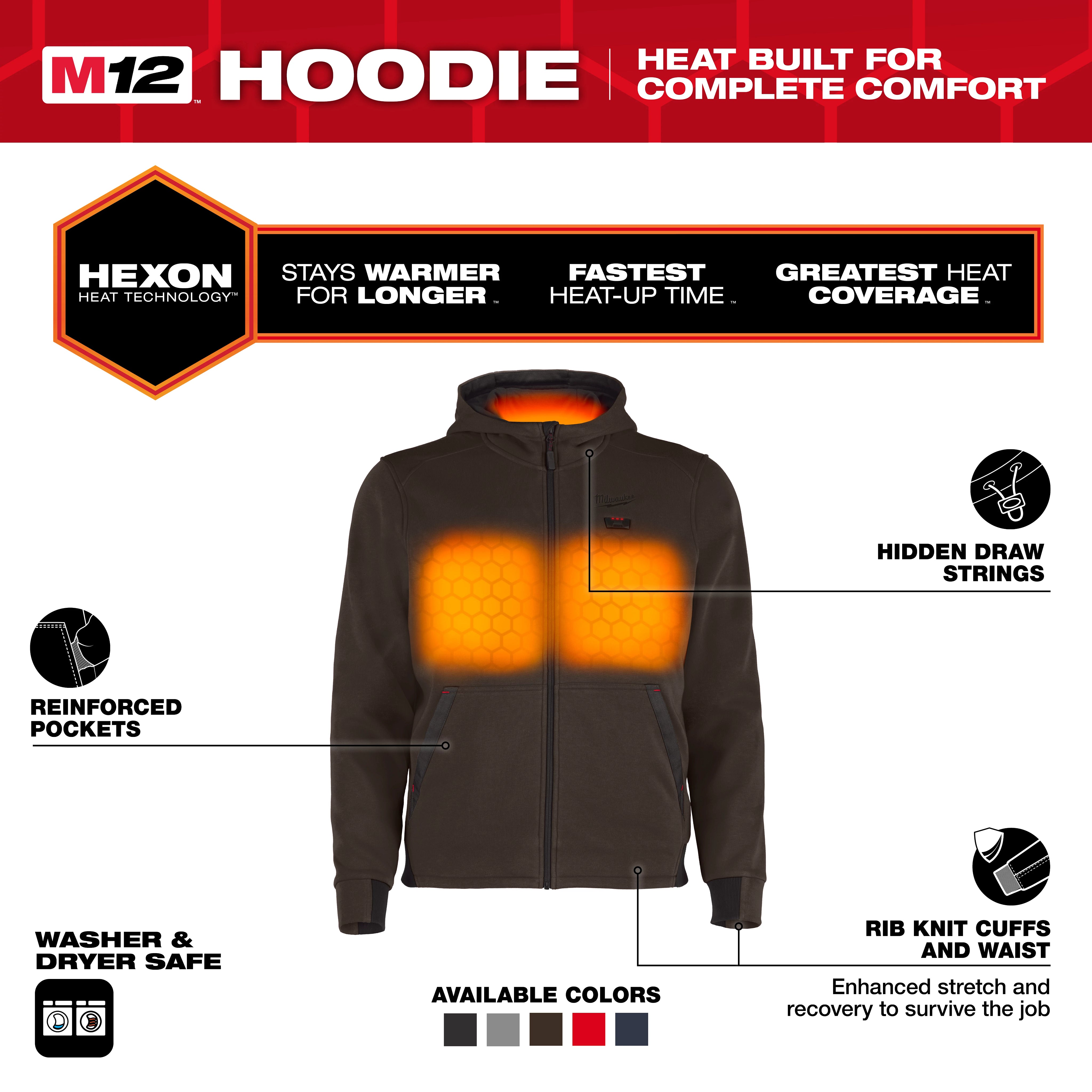 M12™ Heated Full-Zip Hoodie