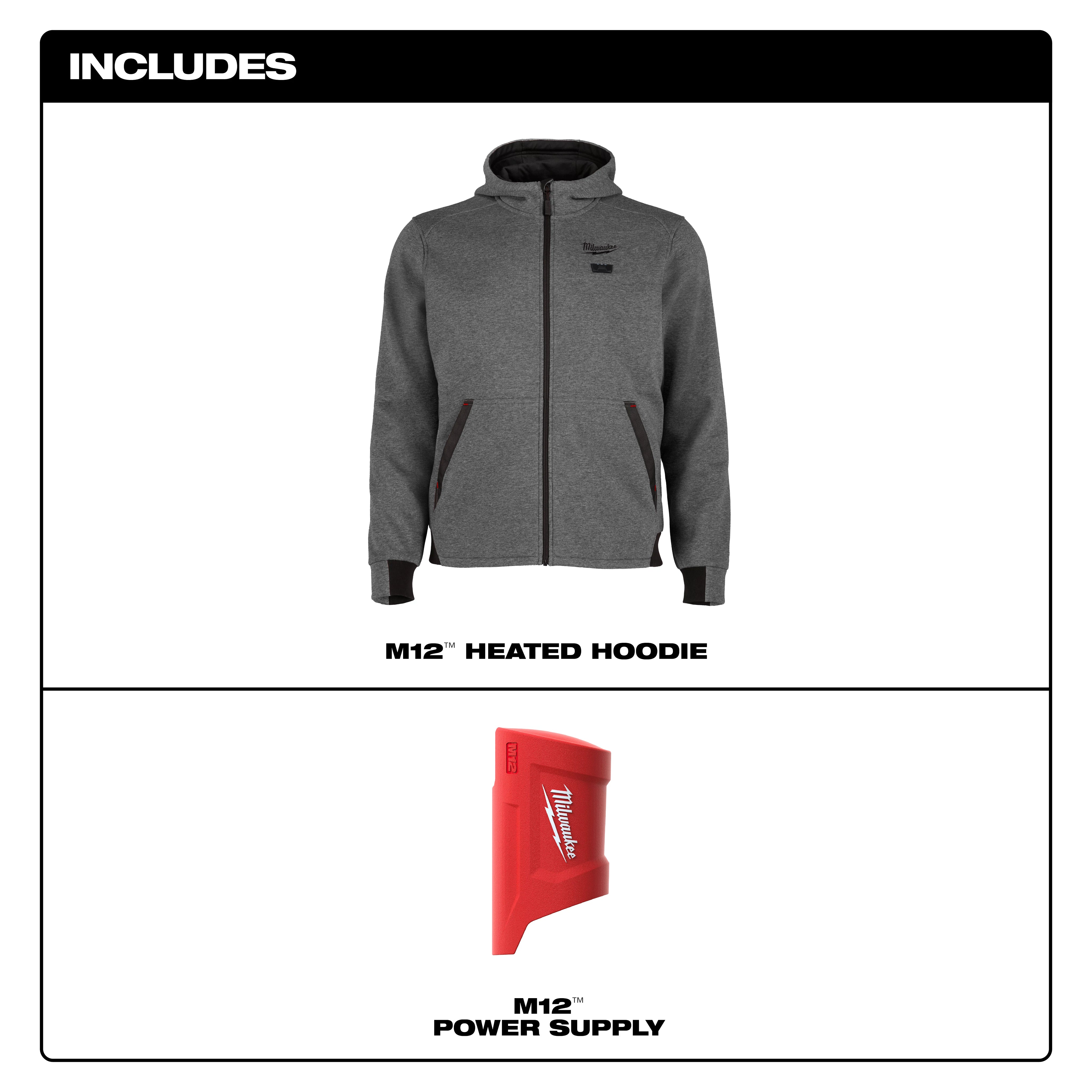 M12™ Heated Full-Zip Hoodie