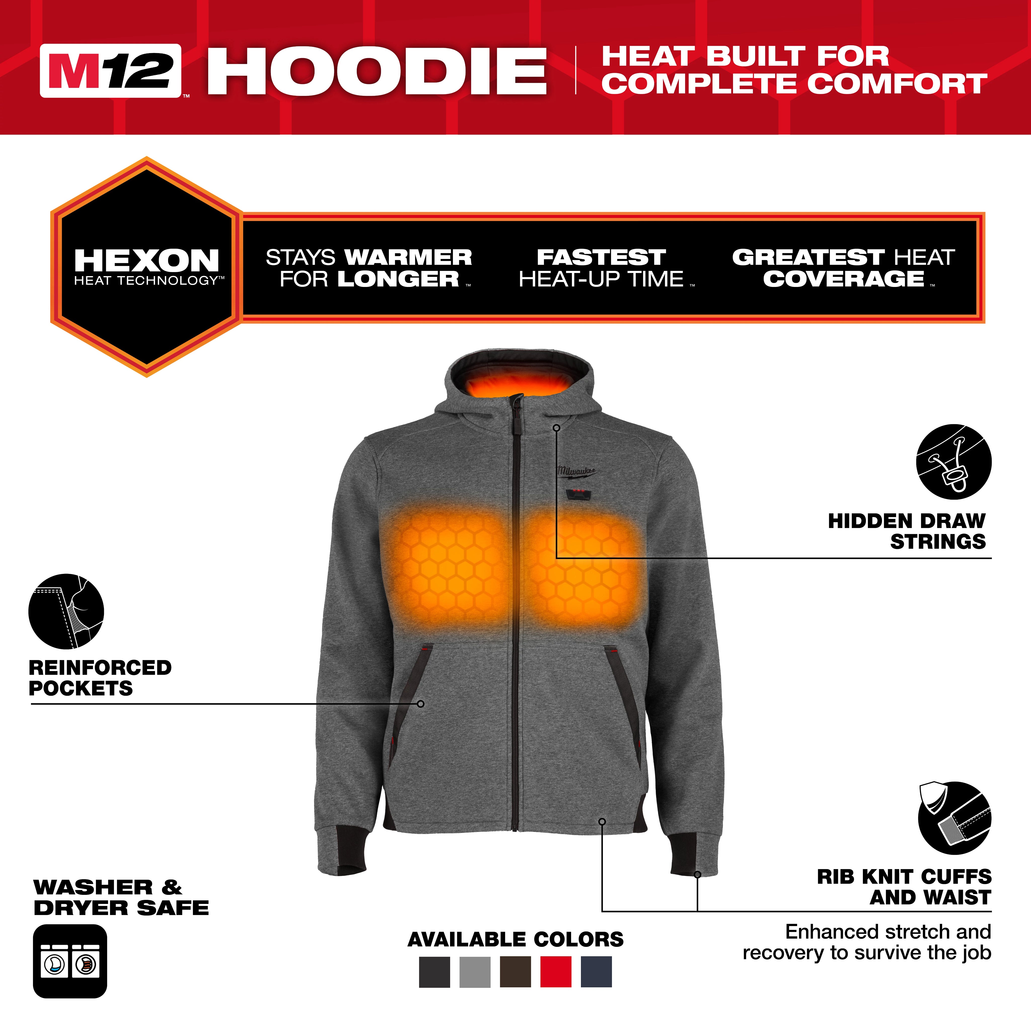 M12™ Heated Full-Zip Hoodie