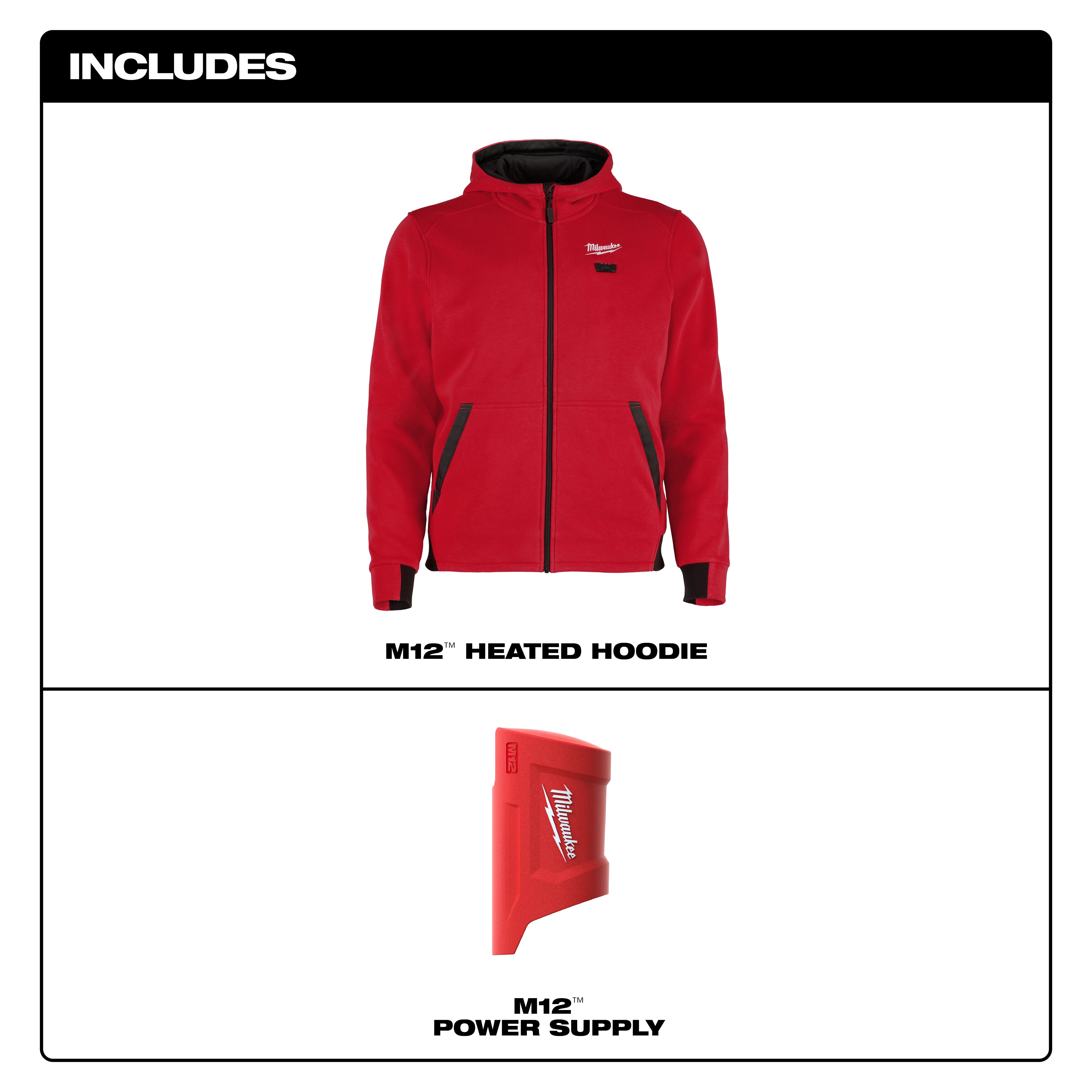 M12™ Heated Full-Zip Hoodie