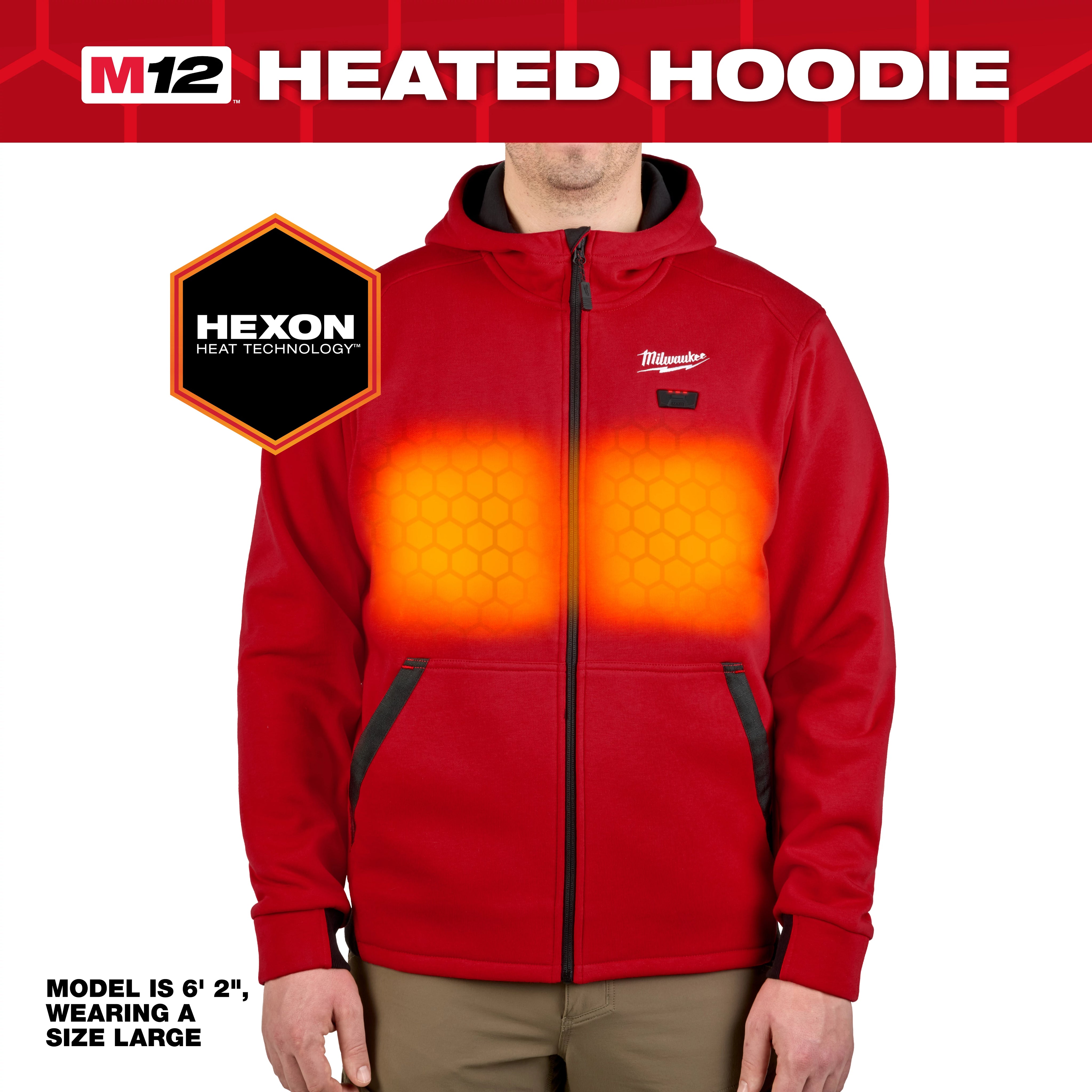 M12™ Heated Full-Zip Hoodie