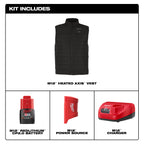 Milwaukee M12 Heated AXIS Vest – Configuration Options