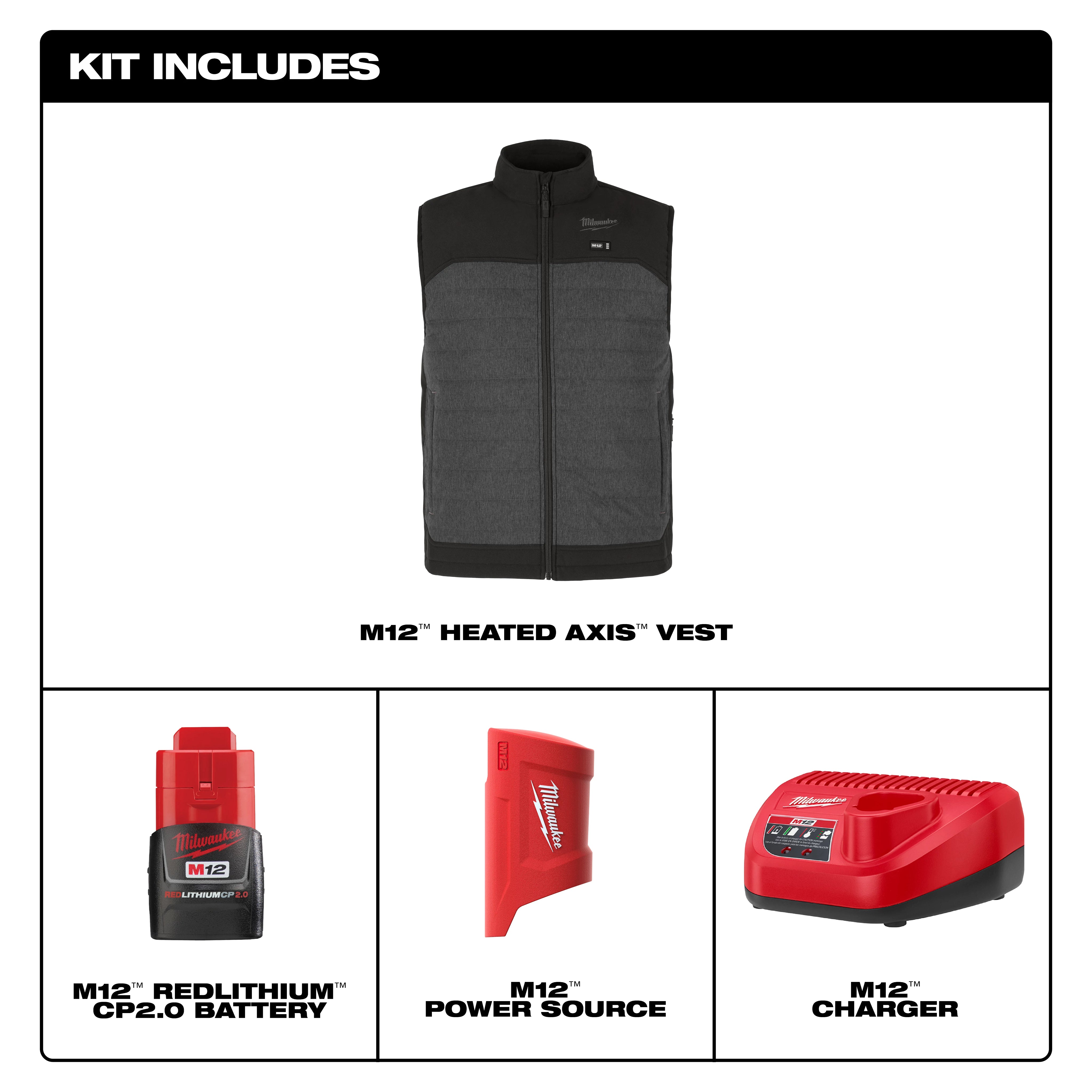 M12™ Heated AXIS™ Vest