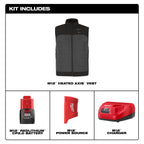 Milwaukee M12 Heated AXIS Vest – Configuration Options