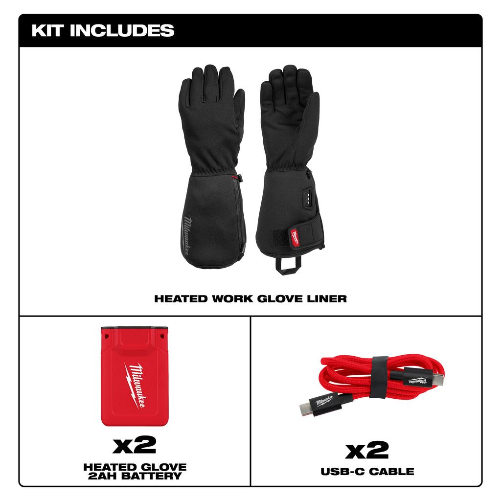 Milwaukee Heated Work Glove – Configuration Options