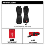 Milwaukee Heated Work Glove – Configuration Options