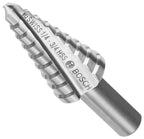 Bosch SDC3 1/4 In. to 3/4 In. High-Speed Steel Turbo Step Drill Bit