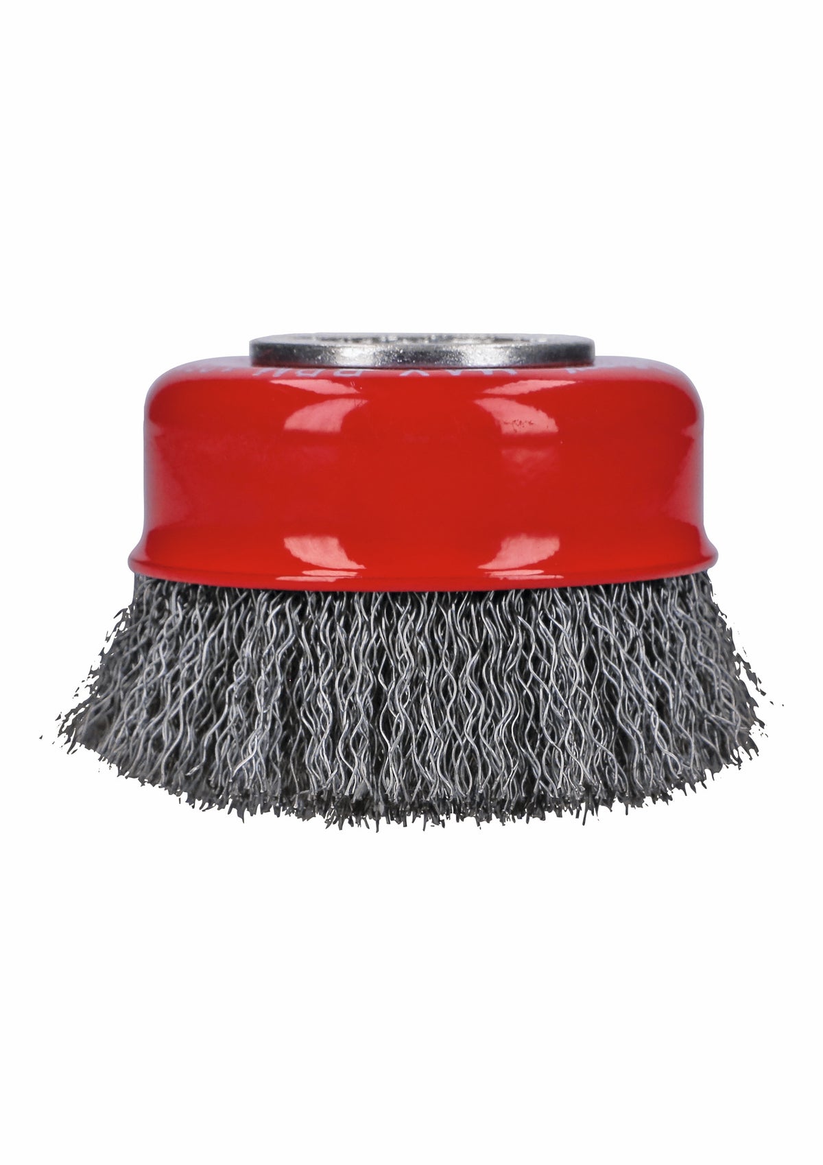 Bosch WBX318 3 In. Wheel Dia. X-LOCK Arbor Carbon Steel Crimped Wire Cup Brush