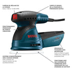 ROS20VSC 120V 5" Random Orbit Sander Kit