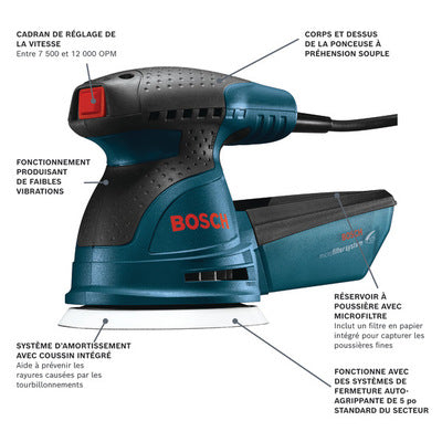 ROS20VSC 120V 5" Random Orbit Sander Kit