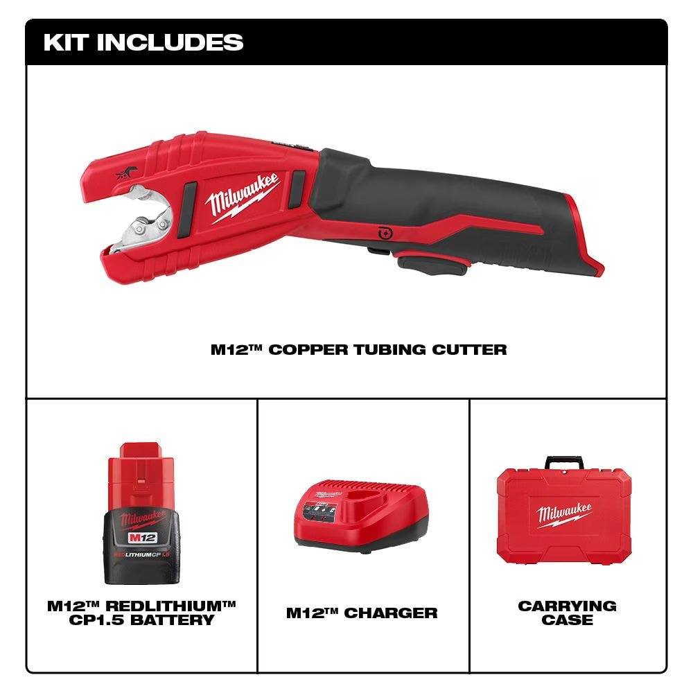 M12™ Copper Tubing Cutter