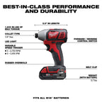 M18™ Cordless LITHIUM-ION 2-Tool Combo Kit