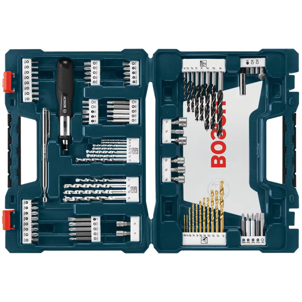 91 pc. Drilling and Driving Mixed Bit Set