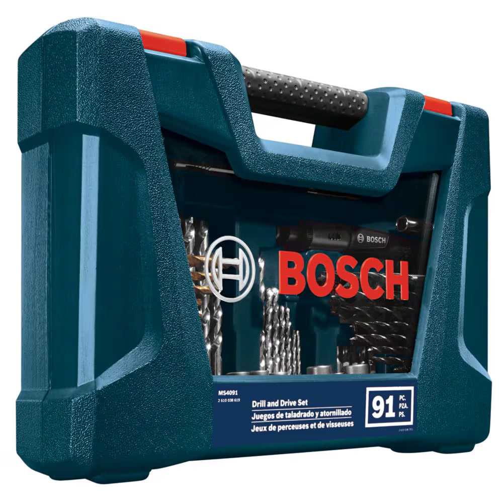 91 pc. Drilling and Driving Mixed Bit Set