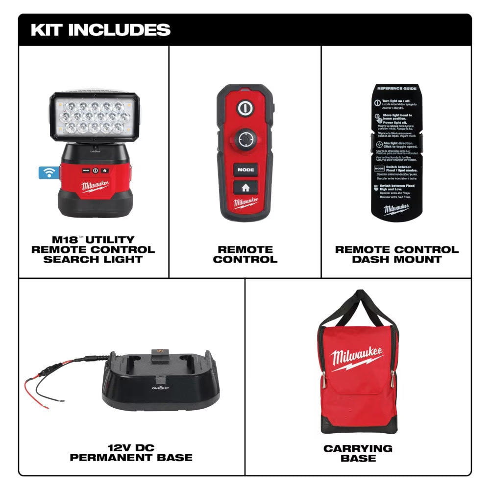 Utility Remote Control Search Light