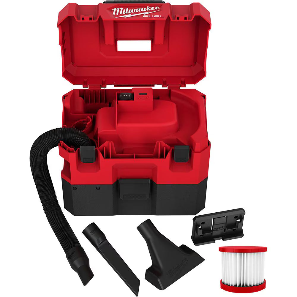 Milwaukee M12 FUEL 1.6 Gallon Wet/Dry Vacuum | 0960-20