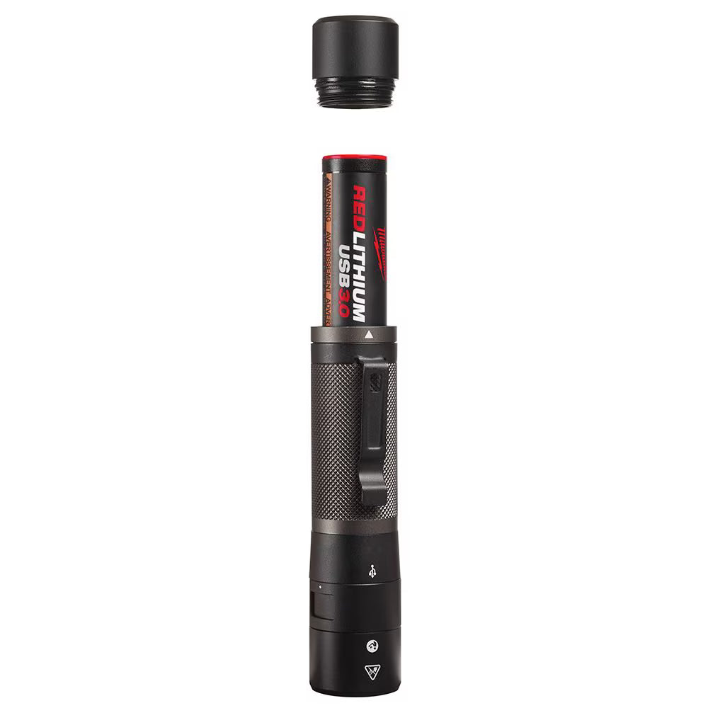 USB Rechargeable 800L Compact Flashlight