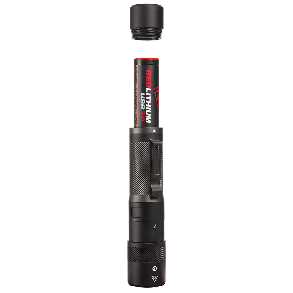 REDLITHIUM™ USB 1100L Twist Focus Flashlight